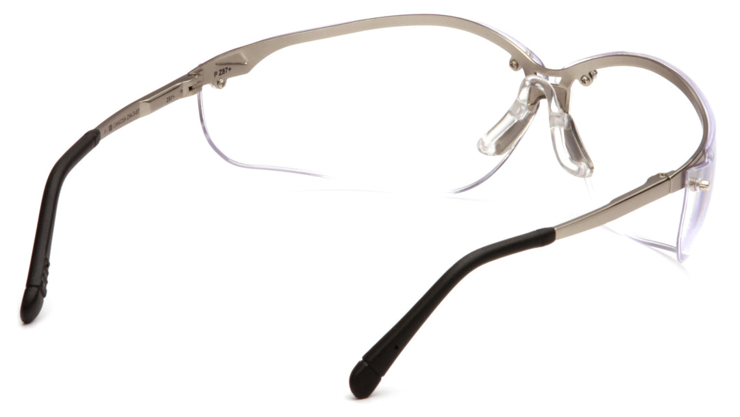H197_A2シルバーフレーム V2® Metal - Half Frame Eyewear - Pyramex®