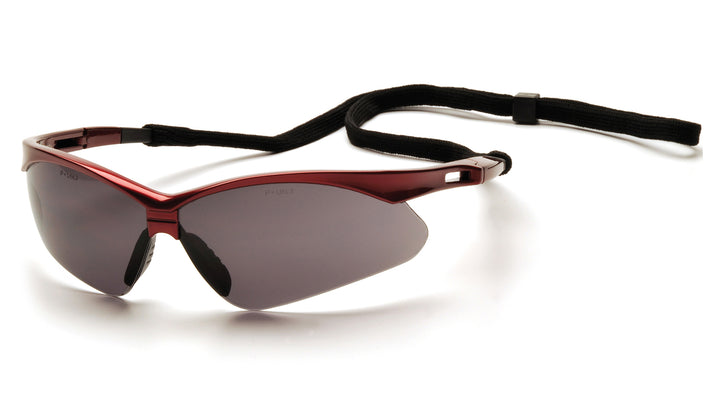 PMXTREME - Red Frame/Gray Lens with Black Cord