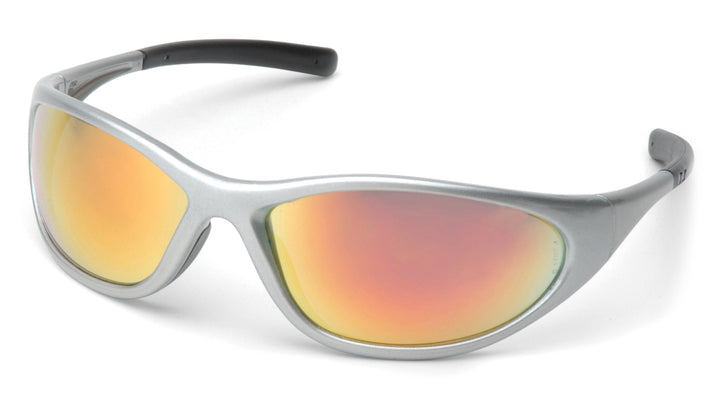 Zone II - Silver Frame/Ice Orange Mirror Lens