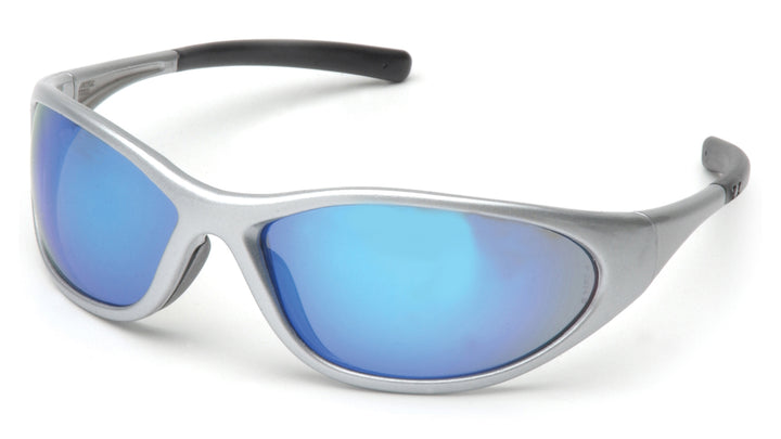 Zone II - Silver Frame/Ice Blue Mirror Lens