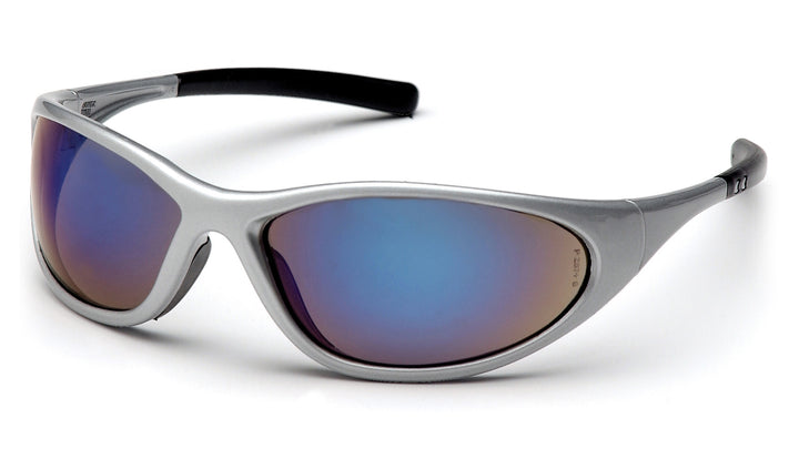 Zone II - Silver Frame/Blue Mirror Lens